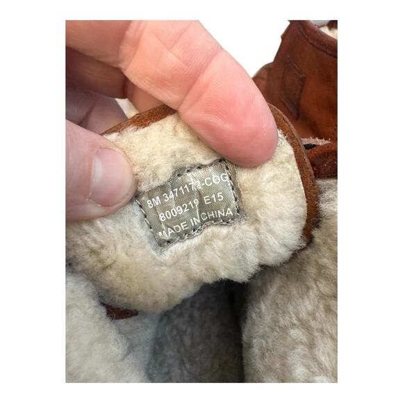 Frye Greene Back Zip Shearling Lined Leather Sneaker Boot Women size 8 - Picture 7 of 12